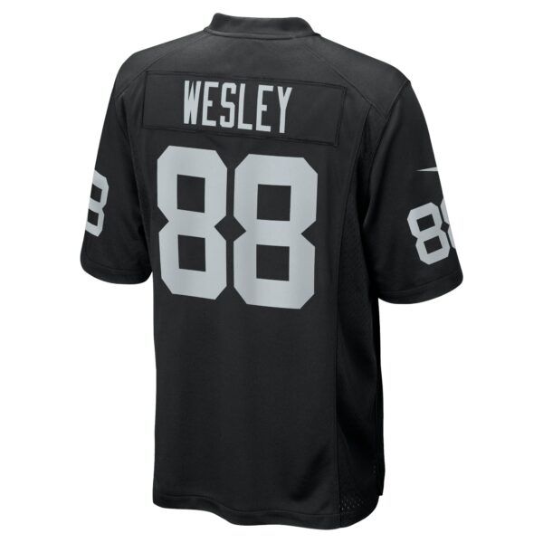 Men’s Las Vegas Raiders Antoine Wesley Nike Black Team Game Jersey