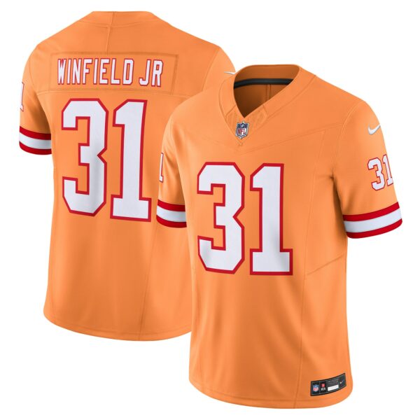 Men’s Tampa Bay Buccaneers Antoine Winfield Jr. Nike Orange Vapor F.U.S.E. Limited Jersey