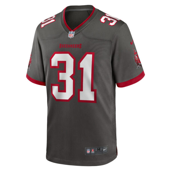 Men’s Tampa Bay Buccaneers Antoine Winfield Jr. Nike Pewter Game Jersey