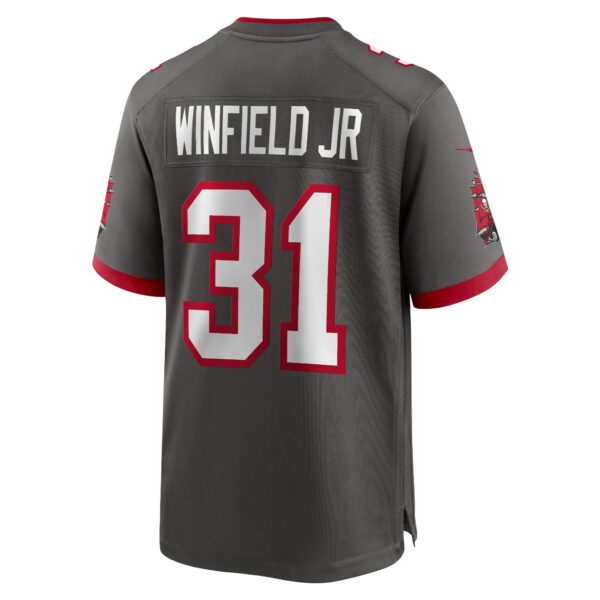 Men’s Tampa Bay Buccaneers Antoine Winfield Jr. Nike Pewter Game Jersey