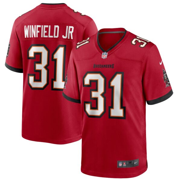 Men’s Tampa Bay Buccaneers Antoine Winfield Jr. Nike Red Game Jersey