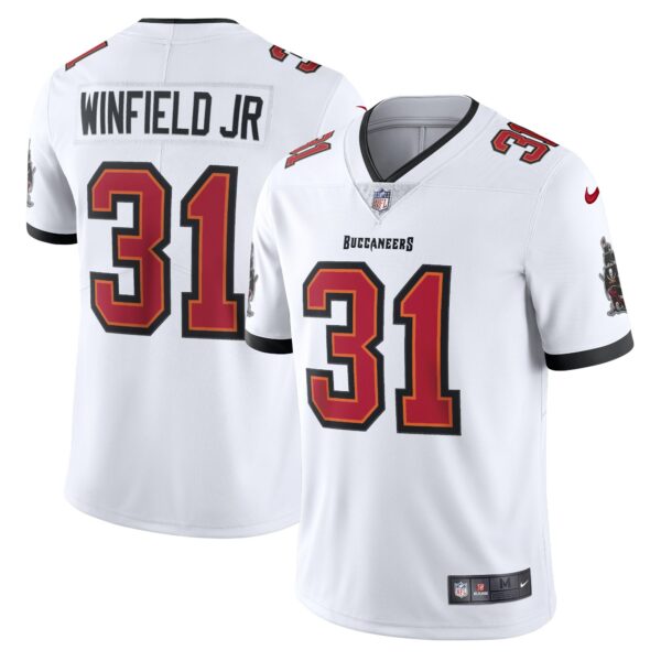 Men’s Tampa Bay Buccaneers Antoine Winfield Nike White Vapor Limited Player Jersey