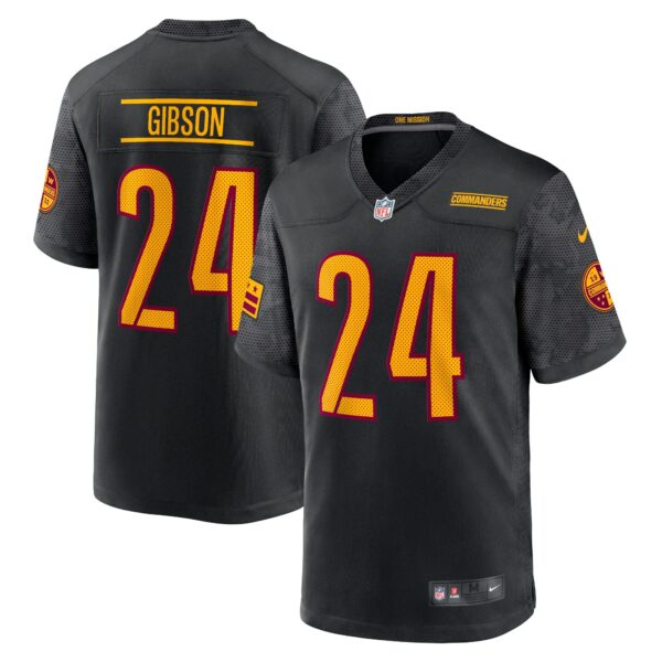 Men’s Washington Commanders Antonio Gibson Nike Black Alternate Game Player Jersey