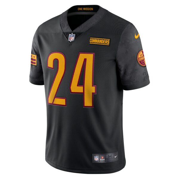 Men’s Washington Commanders Antonio Gibson Nike Black Alternate Vapor Limited Jersey