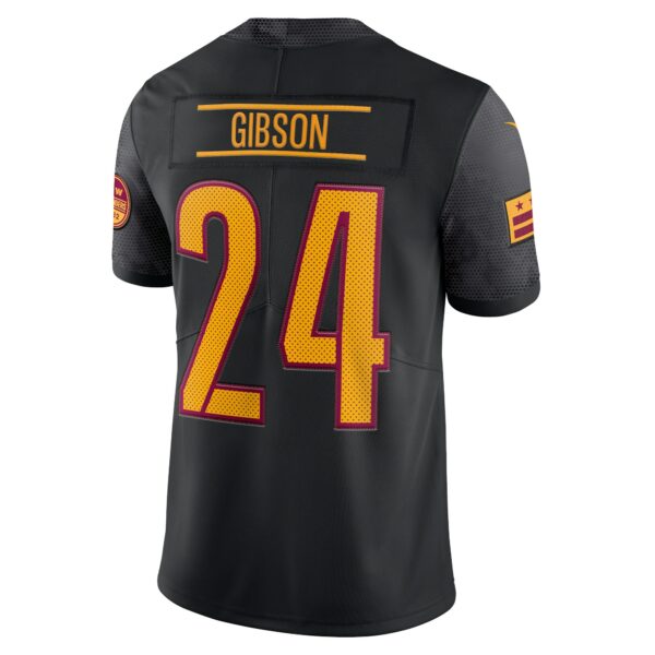 Men’s Washington Commanders Antonio Gibson Nike Black Alternate Vapor Limited Jersey