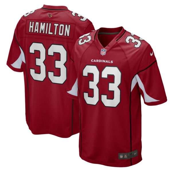 Men’s Arizona Cardinals Antonio Hamilton Nike Cardinal Game Jersey