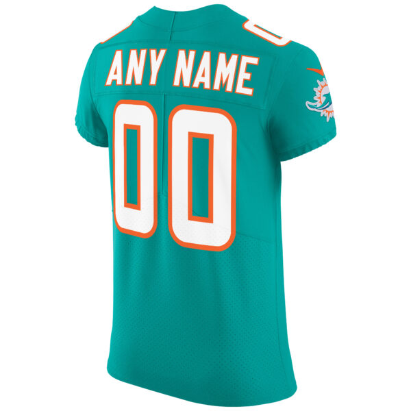 Men’s Miami Dolphins Nike Aqua Vapor Untouchable Elite Custom Jersey