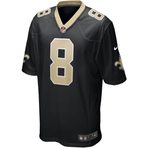 Men’s New Orleans Saints Archie Manning Nike Black Game Retired Player Jersey