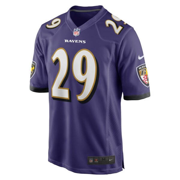 Men’s Baltimore Ravens Ar’Darius Washington Nike Purple Player Game Jersey