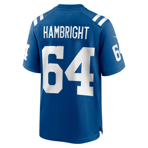 Men’s Indianapolis Colts Arlington Hambright Nike Royal Game Player Jersey