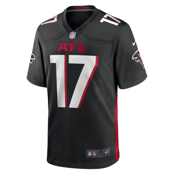 Men’s Atlanta Falcons Arnold Ebiketie Nike Black Team Game Jersey