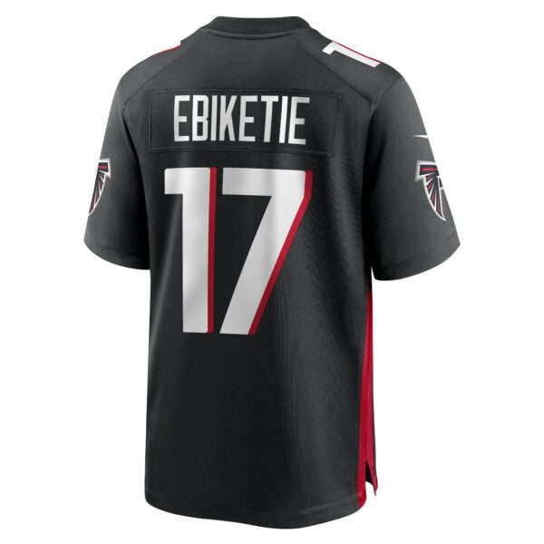 Men’s Atlanta Falcons Arnold Ebiketie Nike Black Team Game Jersey