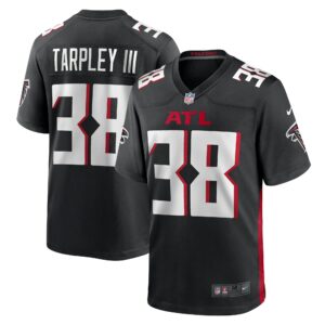 Men's Atlanta Falcons Arnold Tarpley III Nike Black Game Jersey