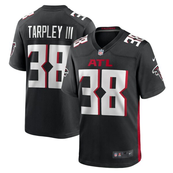 Men’s Atlanta Falcons Arnold Tarpley III Nike Black Game Jersey