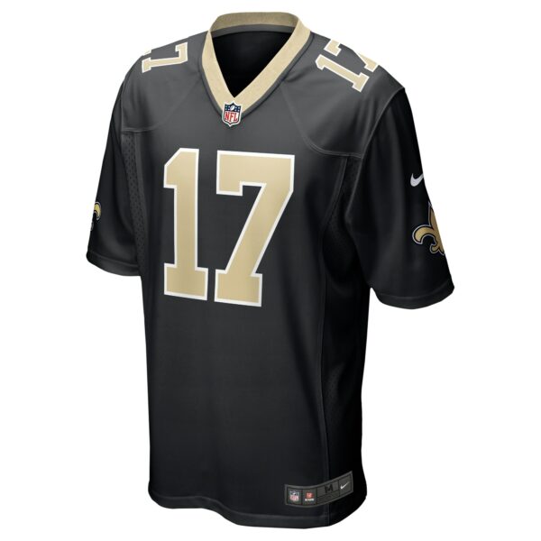 Men’s New Orleans Saints A.T. Perry Nike Black Team Game Jersey