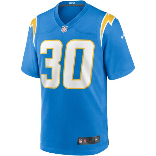 Men’s Los Angeles Chargers Austin Ekeler Nike Powder Blue Game Player Jersey