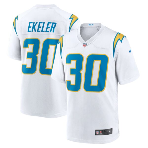 Men’s Los Angeles Chargers Austin Ekeler Nike White Game Jersey