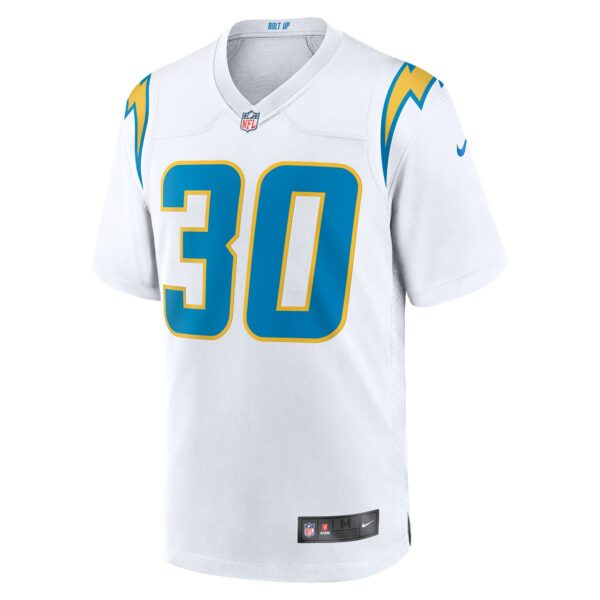 Men’s Los Angeles Chargers Austin Ekeler Nike White Game Jersey