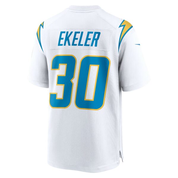 Men’s Los Angeles Chargers Austin Ekeler Nike White Game Jersey