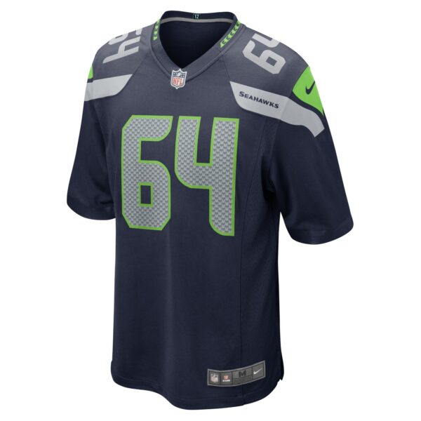 Men’s Seattle Seahawks Austin Faoliu Nike College Navy Game Jersey