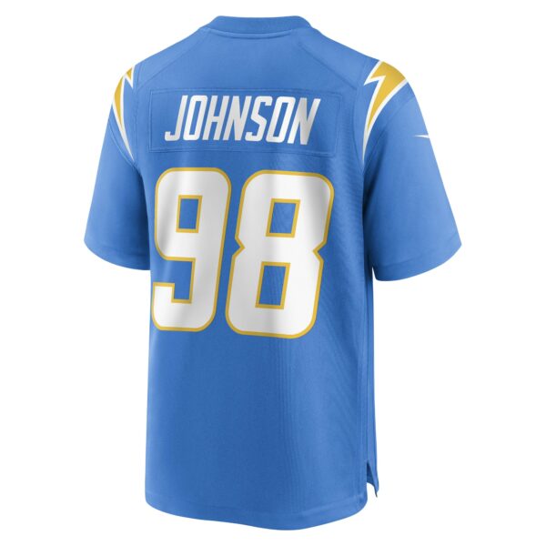 Men’s Los Angeles Chargers Austin Johnson Nike Powder Blue Game Player Jersey