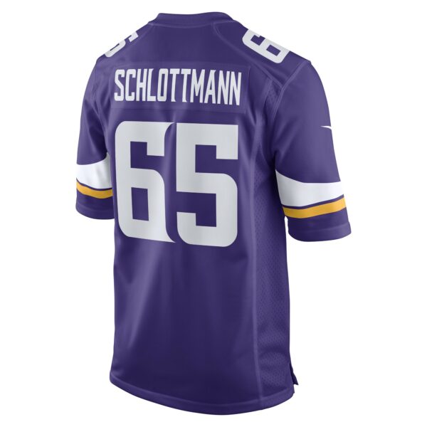 Men’s Minnesota Vikings Austin Schlottmann Nike Purple Game Player Jersey