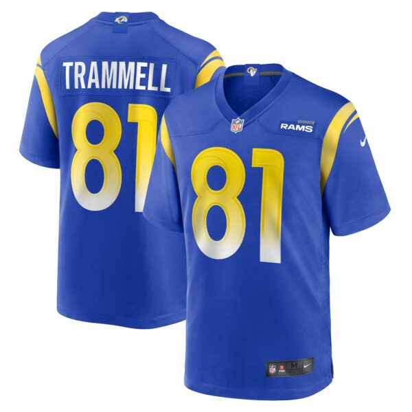 Men’s Los Angeles Rams Austin Trammell Nike Royal Game Player Jersey