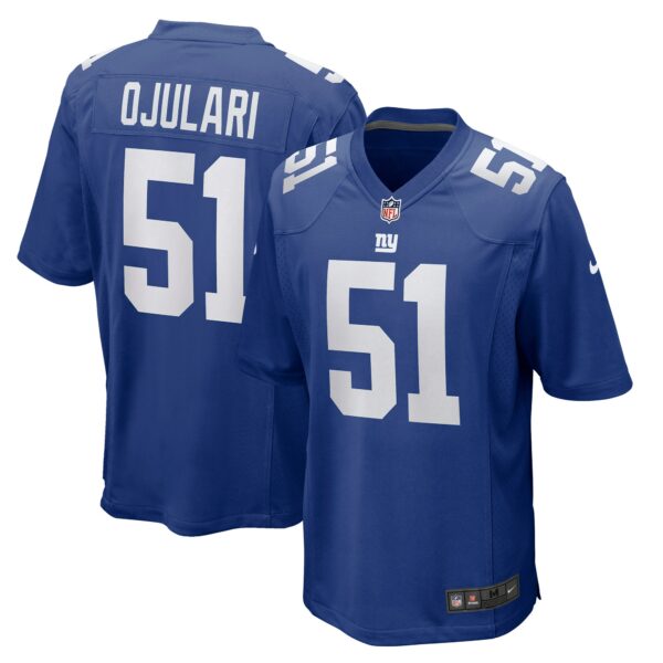 Men’s New York Giants Azeez Ojulari Nike Royal Game Player Jersey