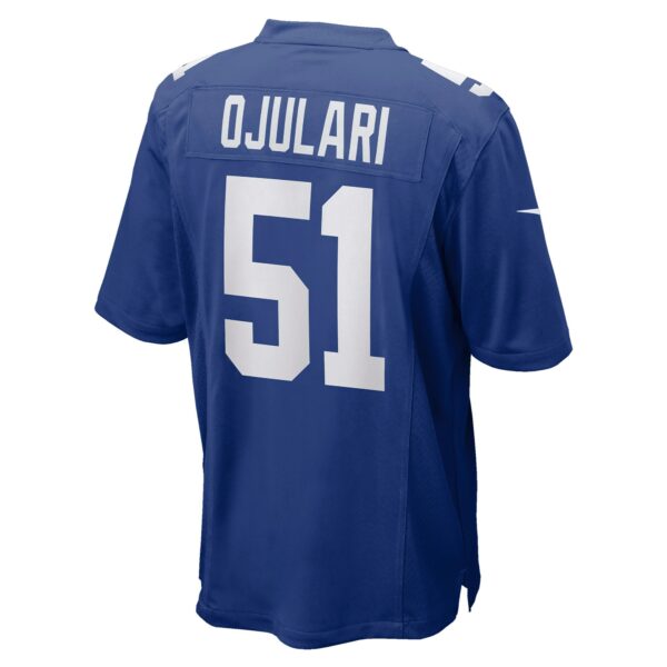 Men’s New York Giants Azeez Ojulari Nike Royal Game Player Jersey