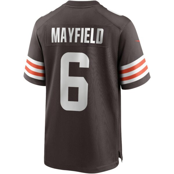 Men’s Cleveland Browns Baker Mayfield Nike Brown Game Player Jersey