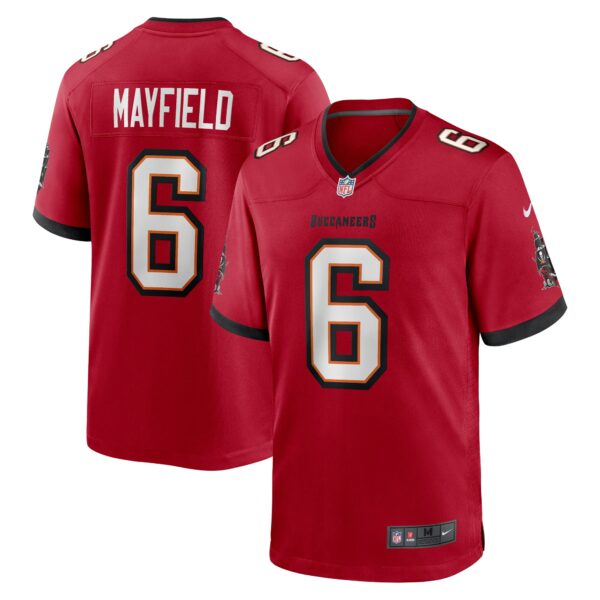 Men’s Tampa Bay Buccaneers Baker Mayfield Nike Red Game Jersey