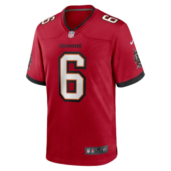 Men’s Tampa Bay Buccaneers Baker Mayfield Nike Red Game Jersey