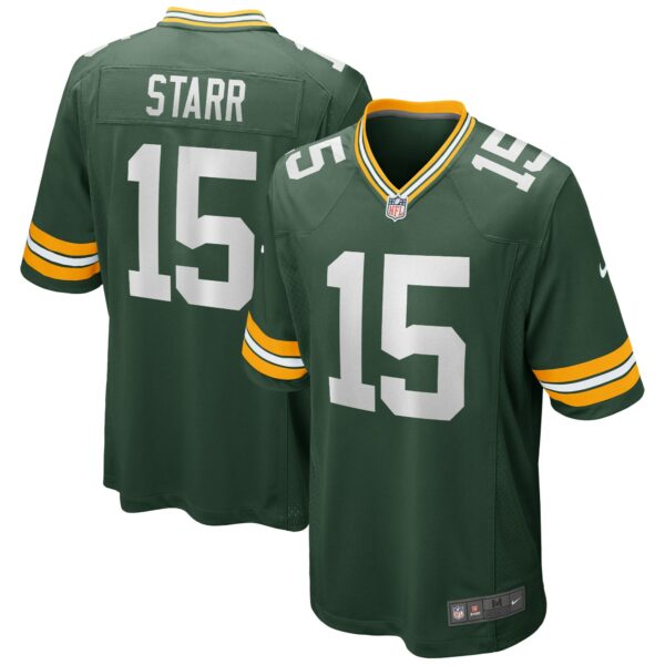 Men’s Green Bay Packers Bart Starr Nike Green Game Retired Player Jersey