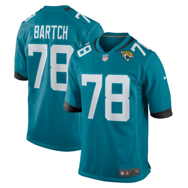 Men’s Jacksonville Jaguars Ben Bartch Nike Teal Game Jersey