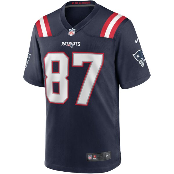 Men’s New England Patriots Ben Coates Nike Navy Game Retired Player Jersey