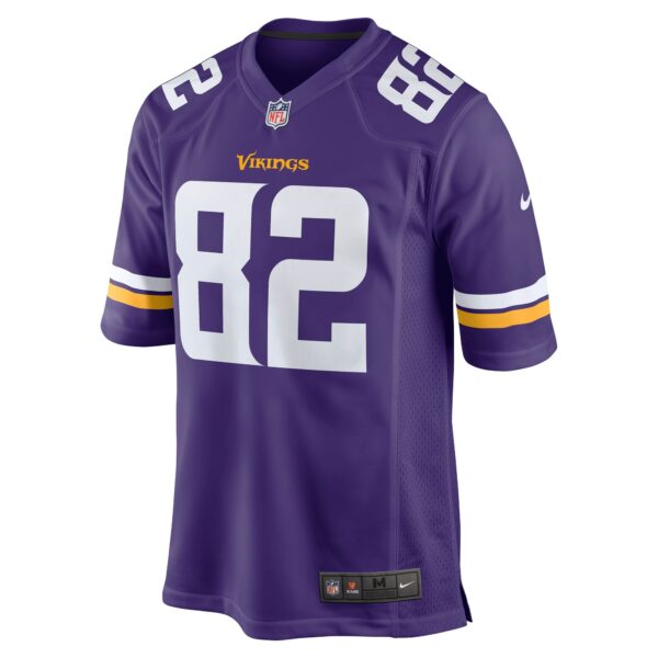 Men’s Minnesota Vikings Ben Ellefson Nike Purple Game Jersey