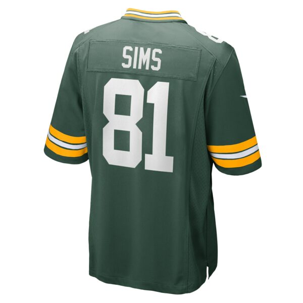 Men’s Green Bay Packers Ben Sims Nike Green Team Game Jersey