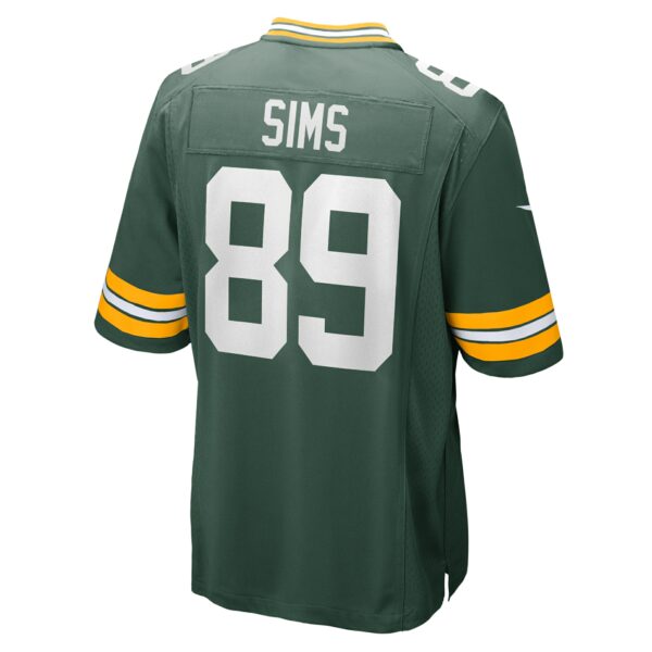 Men’s Green Bay Packers Ben Sims Nike Green Team Game Jersey