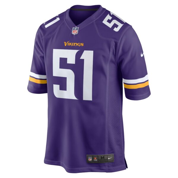 Men’s Minnesota Vikings Benton Whitley Nike Purple Home Game Player Jersey