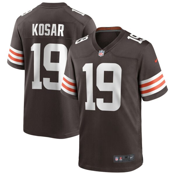 Men’s Cleveland Browns Bernie Kosar Nike Brown Game Retired Player Jersey