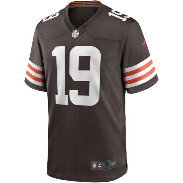 Men’s Cleveland Browns Bernie Kosar Nike Brown Game Retired Player Jersey