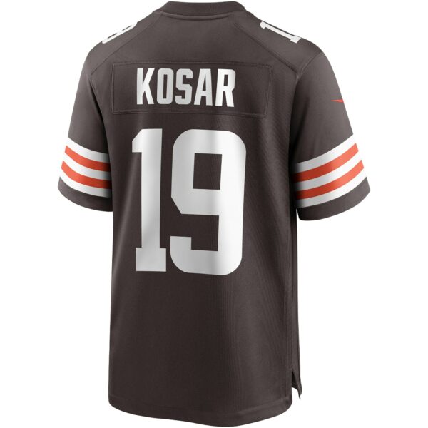 Men’s Cleveland Browns Bernie Kosar Nike Brown Game Retired Player Jersey