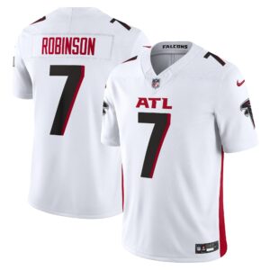 Men's Atlanta Falcons Bijan Robinson Nike White Vapor F.U.S.E. Limited Jersey