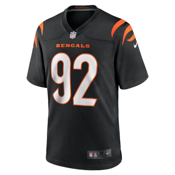 Men’s Cincinnati Bengals B.J. Hill Nike Black Game Jersey