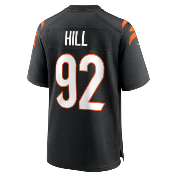 Men’s Cincinnati Bengals B.J. Hill Nike Black Game Jersey