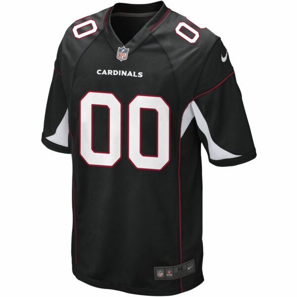 Men’s Arizona Cardinals Nike Black Alternate Custom Game Jersey