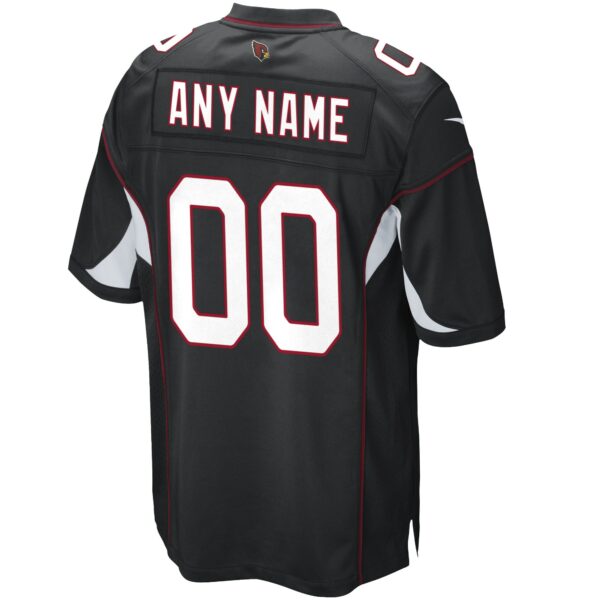 Men’s Arizona Cardinals Nike Black Alternate Custom Game Jersey