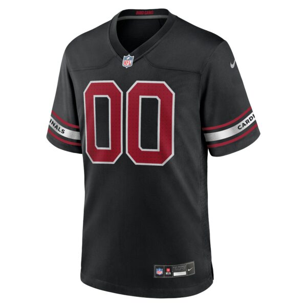 Men’s Arizona Cardinals Nike Black Alternate Custom Game Jersey