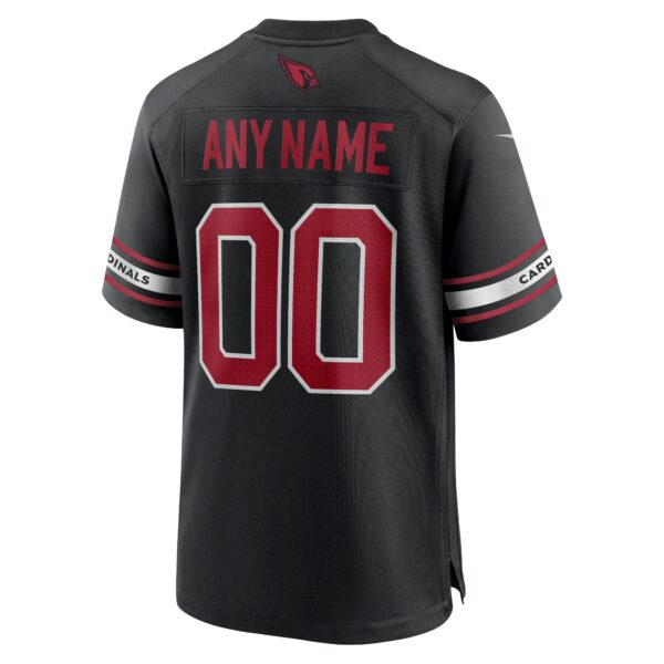 Men’s Arizona Cardinals Nike Black Alternate Custom Game Jersey