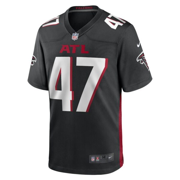 Men’s Arnold Ebiketie Atlanta Falcons Nike Black Game Player Jersey